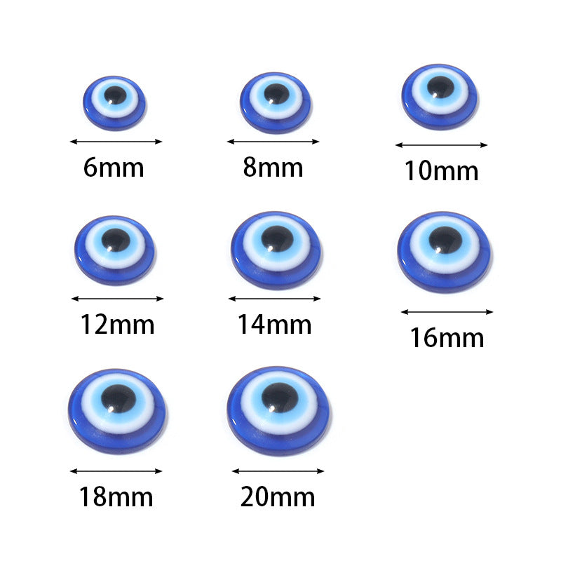 Cuentas de pegatinas al por mayor 50pcs/paquete de resina retro de diablo